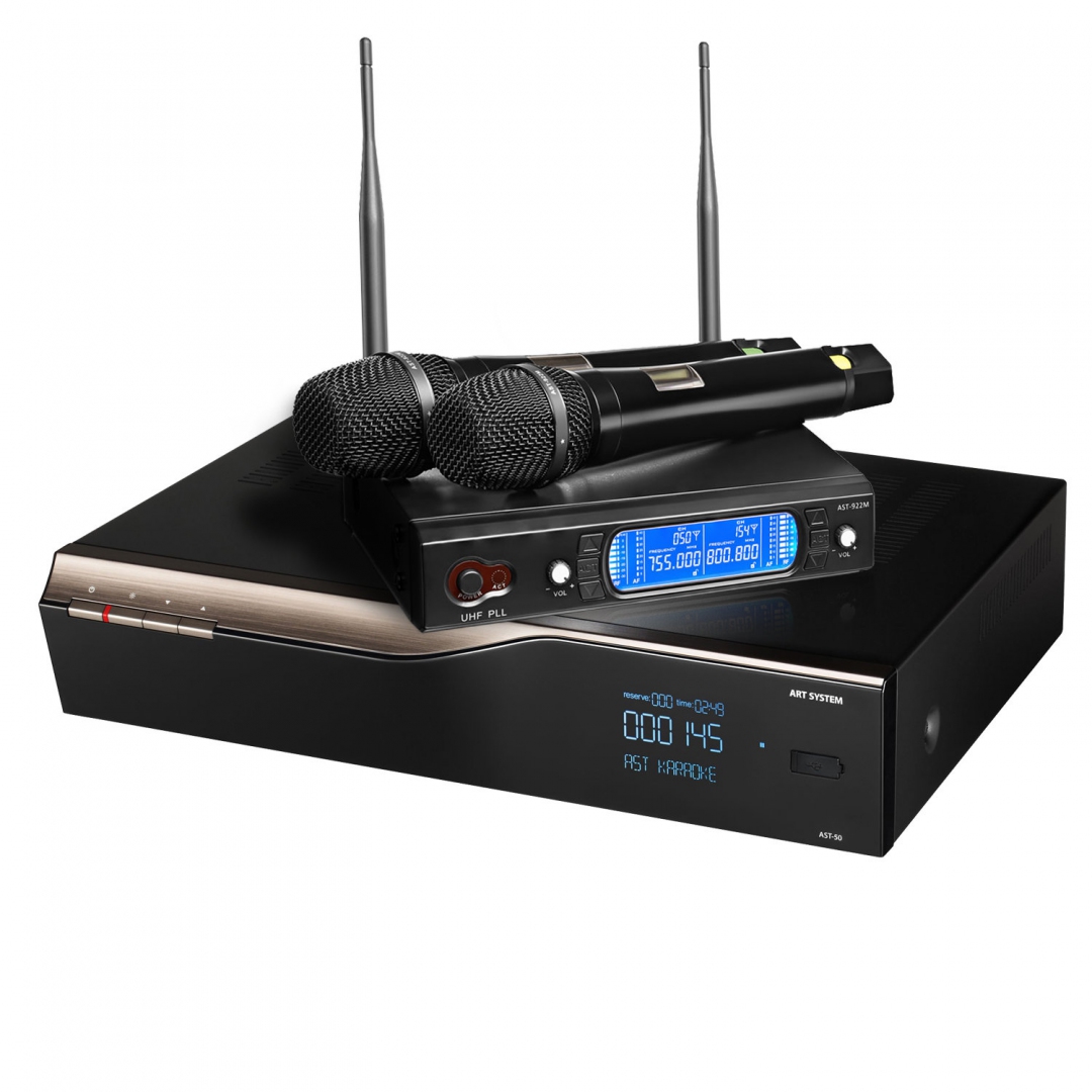 караоке-комплект AST-50 c микрофонами в Угличе