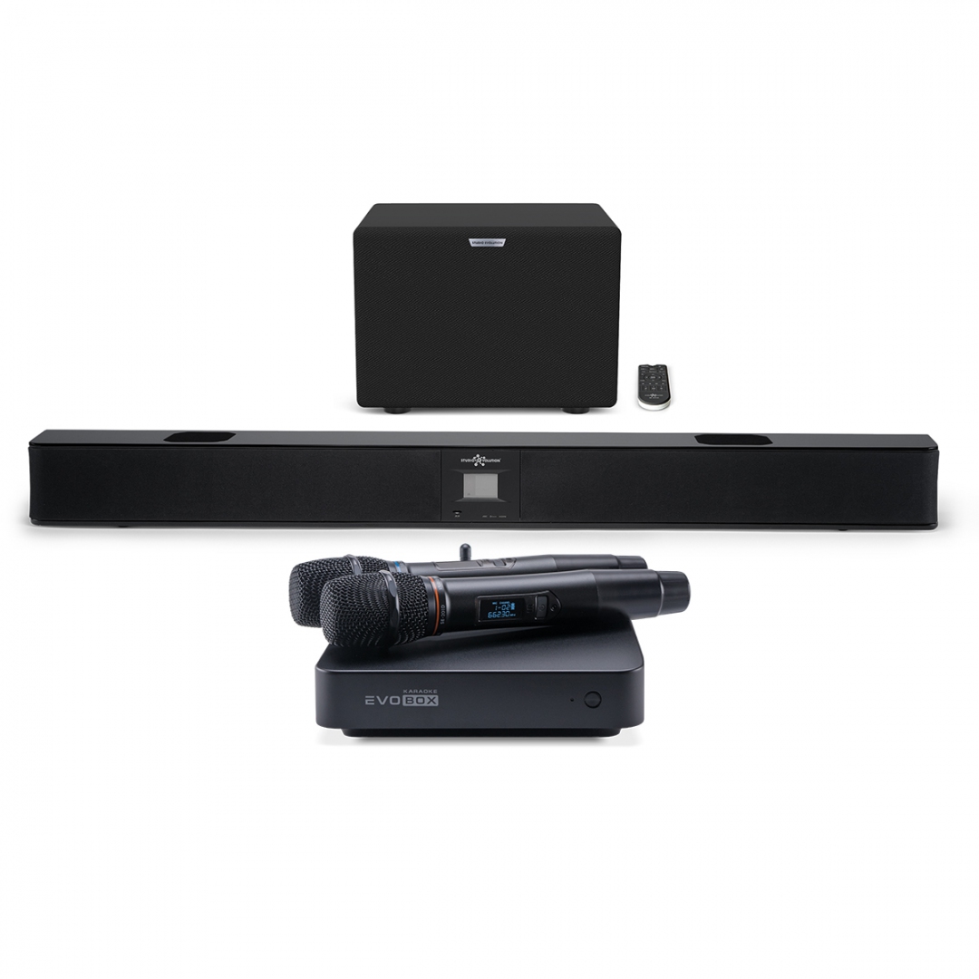 караоке-комплект EVOBOX Plus + EvoSound Bar (саундбар с караоке) в Угличе