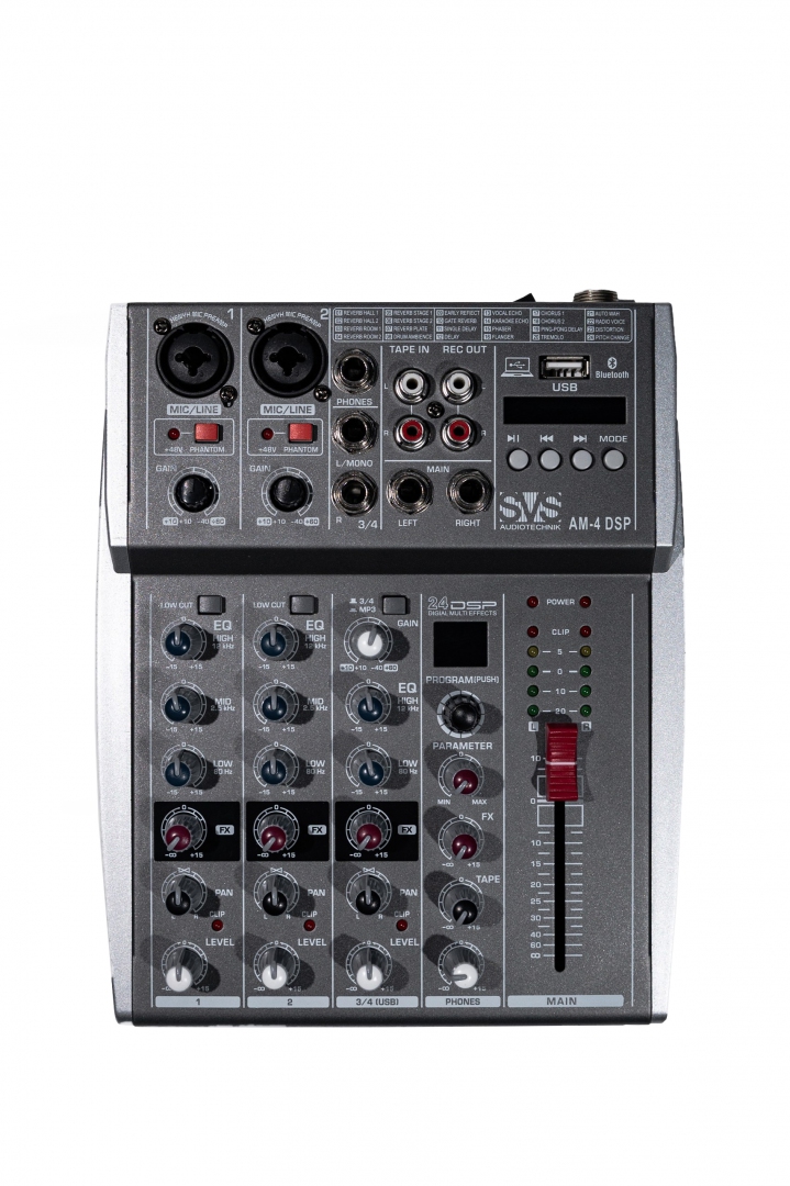 SVS Audiotechnik mixers AM-4 DSP Аналоговый микшерный пульт, 4-канала в Угличе