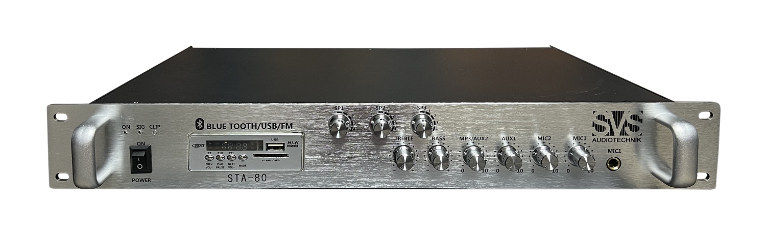 SVS Audiotechnik STA-80 Микшер-усилитель для систем Public Address в Угличе