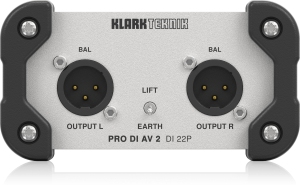 Klark Teknik DI 22P пассивный стерео директ-бокс в Угличе