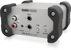 Klark Teknik DI 22P пассивный стерео директ-бокс в Угличе